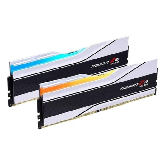 Mémoire RAM G.Skill Trident Neo RGB 32GB 2x16GB DDR5 6000MHz CL28 Kit Dual Channel XMP Blanc
