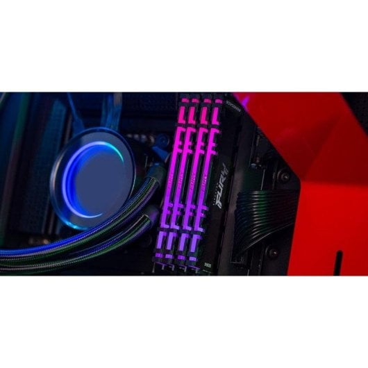 Memoria RAM Kingston FURY Renegade RGB 16GB 1x16GB DDR4 3200MHz CL16 XMP RGB Noir