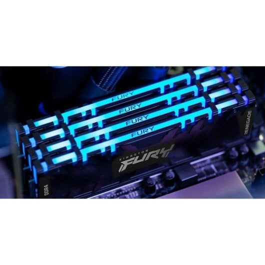 Memoria RAM Kingston FURY Renegade RGB 16GB 1x16GB DDR4 3200MHz CL16 XMP RGB Noir
