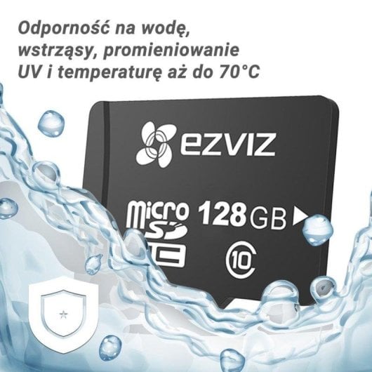 Scheda MicroSD EZVIZ 32GB MicroSDXC UHS-I Classe 10 U3 90MB/s 50MB/s Resistente
