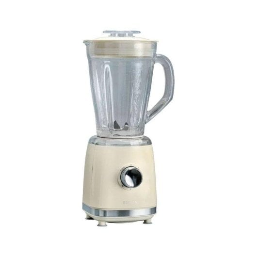Becken BTB8768BL Frullatore a Bicchiere 500W 5 Velocità 1,5L Beige