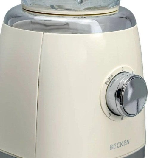 Becken BTB8768BL Frullatore a Bicchiere 500W 5 Velocità 1,5L Beige