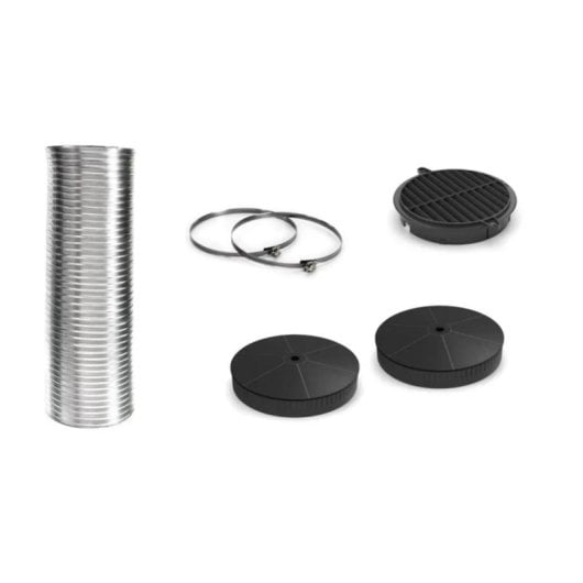 Balay Set de Recirculación Tradicional para Campanas Extractoras, Negro/Gris, 150 mm