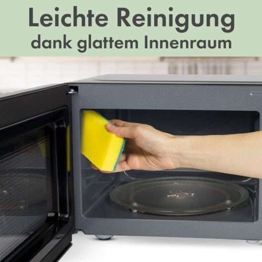 Mikrowelle Bomann MW 6014 CB 20L 700W Drehteller Schwarzes Design