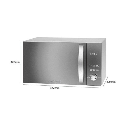 Microondas ProfiCook PC-MWG 1176 H 23L 2300W con Grill y Convección