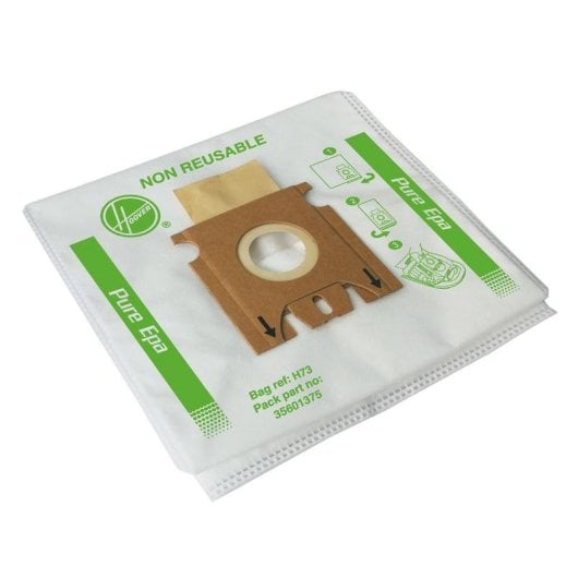 Sac d'aspirateur Hoover H73 Hepa blanc compatible Athos boîte 4 pièces