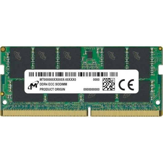 Memoria RAM Micron MTA18ASF4G72HZ-3G2R 32GB 1x32GB DDR4 3200MHz CL22 ECC SO-DIMM