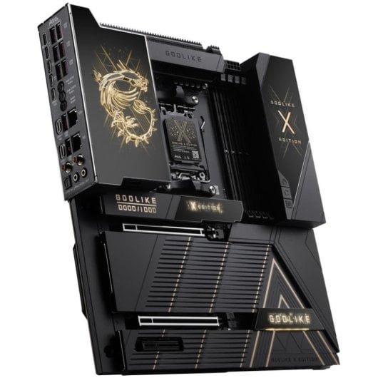 Placa Base MSI MEG X870E GODLIKE X EDITION AMD X870E AM5 DDR5 E-ATX WiFi 7 USB4 PCIe 5.0 LAN 10 GbE LED