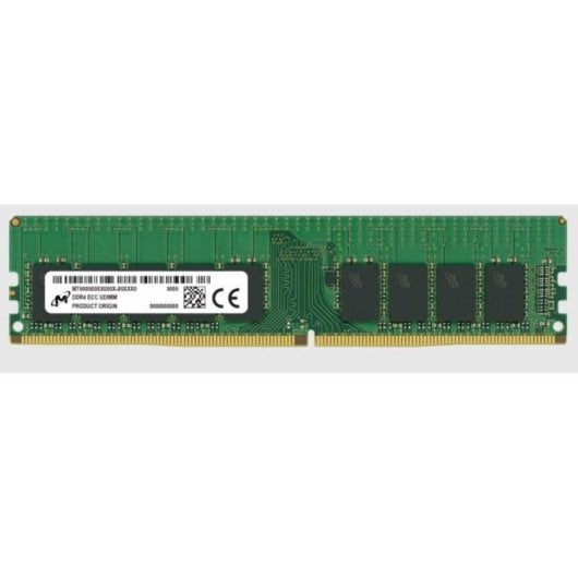 Mémoire RAM Micron MTA18ASF2G72AZ-3G2R1R 16GB 1x16GB DDR4 3200MHz CL22 ECC UDIMM