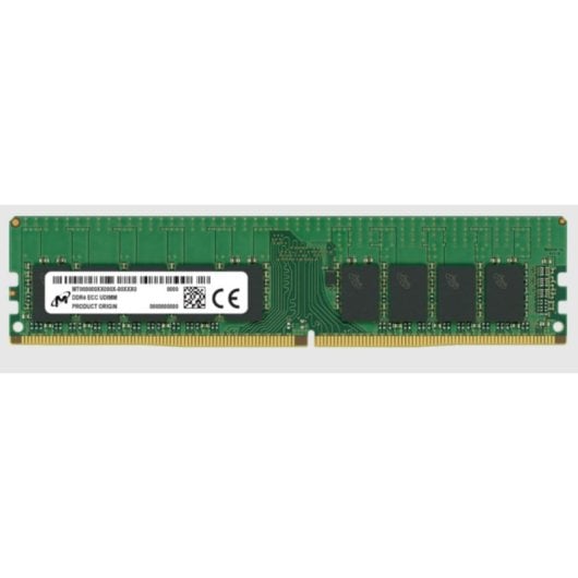 Mémoire RAM Micron MTA18ASF2G72AZ-3G2R1R 16GB 1x16GB DDR4 3200MHz CL22 ECC UDIMM