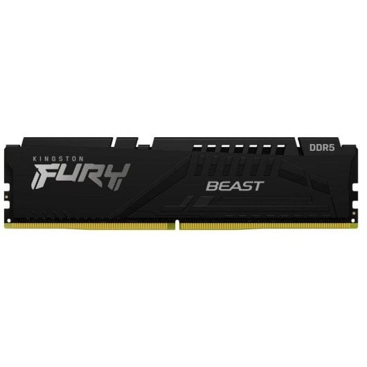 Memoria RAM Kingston FURY Beast 128GB 2x64GB DDR5 5600MHz CL36 Intel XMP AMD EXPO Schwarz