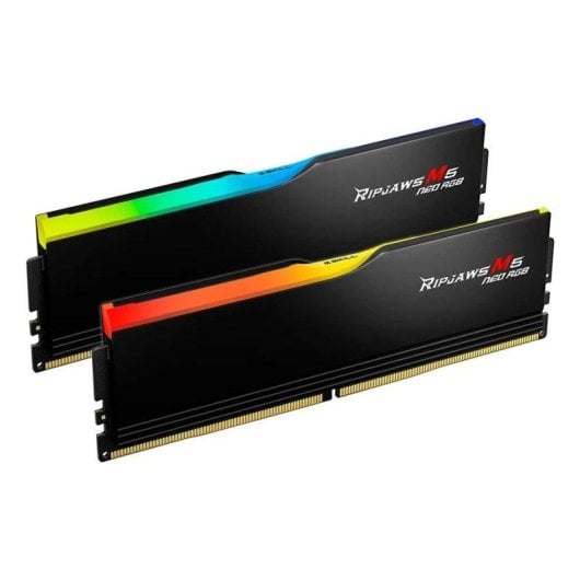 Mémoire RAM G.Skill Ripjaws M5 RGB F5-6000J3636F16GX2-RM5NRK 32GB 2x16GB DDR5 6000MHz CL36 AMD EXPO RGB