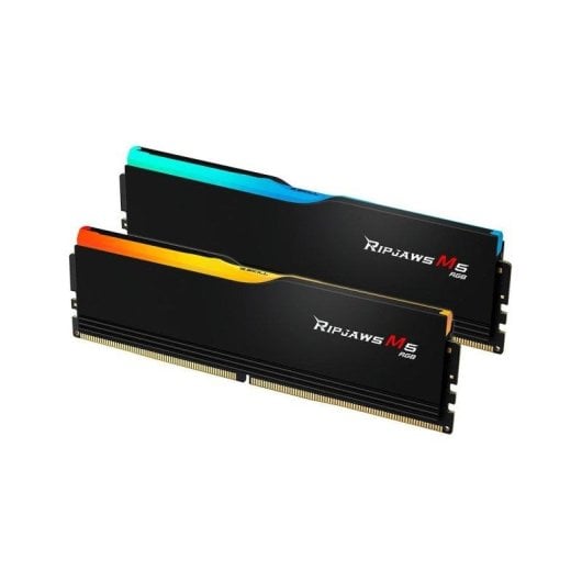 Mémoire RAM G.Skill Ripjaws M5 RGB F5-6400J3239G16GX2-RM5RK 32Go 2x16Go DDR5 6400MHz CL32 XMP RGB Multicolore