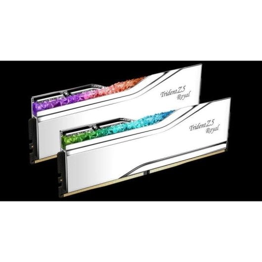 G.Skill Trident Z5 Royal Memórias RAM 32GB (2x16GB) DDR5 6400MHz CL32 RGB Intel XMP
