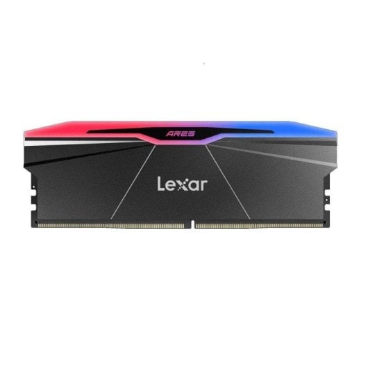 Memoria RAM Lexar Ares RGB LD5U16G60C28BR-RGD 32GB 2x16GB DDR5 6000MHz CL28 XMP EXPO Schwarz