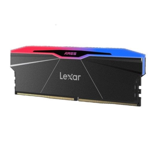 Memoria RAM Lexar Ares RGB LD5U16G60C28BR-RGD 32GB 2x16GB DDR5 6000MHz CL28 XMP EXPO Schwarz