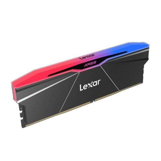 Memoria RAM Lexar Ares RGB LD5U16G60C28BR-RGD 32GB 2x16GB DDR5 6000MHz CL28 XMP EXPO Schwarz
