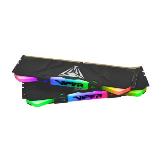 Memoria RAM Patriot Viper Steel PVSR416G320C6K 16GB 2x8GB DDR4 3200MHz CL19 RGB Silber