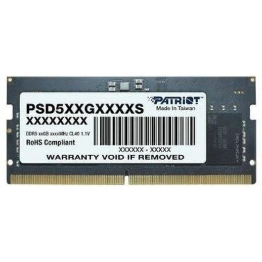 Memoria RAM Patriot Signature Line PSD532G56002S 32GB 1x32GB DDR5 5600MHz CL46 SO-DIMM