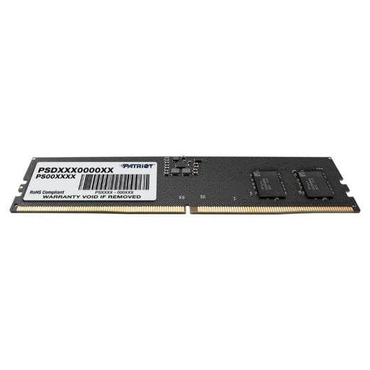 Memoria RAM Patriot Signature Line PSD516G480081 16GB 1x16GB DDR5 4800MHz CL40 Schwarz UDIMM