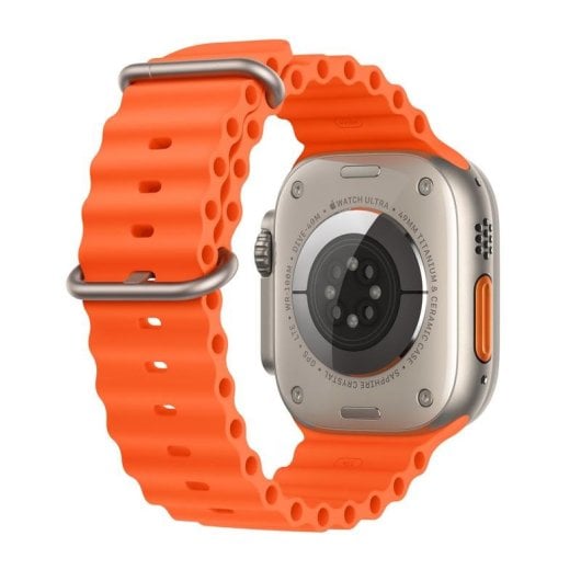 Apple Watch Ultra 2 GPS + Cellular 49mm OLED Titane Orange Taille Unique IP6X SpO2 Pulsomètre