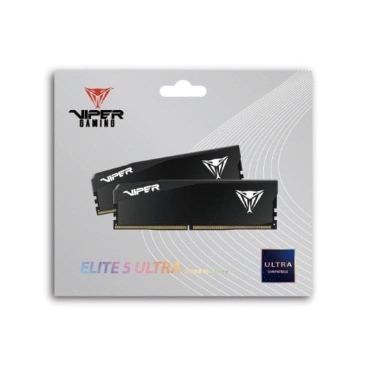 Memoria RAM Patriot Viper Elite5 Ultra 96GB 2x48GB DDR5 6000MHz CL32 XMP Schwarz
