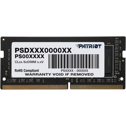 Patriot Memórias RAM 16GB (2x8GB) DDR4 3200MHz SO-DIMM Baixo Consumo