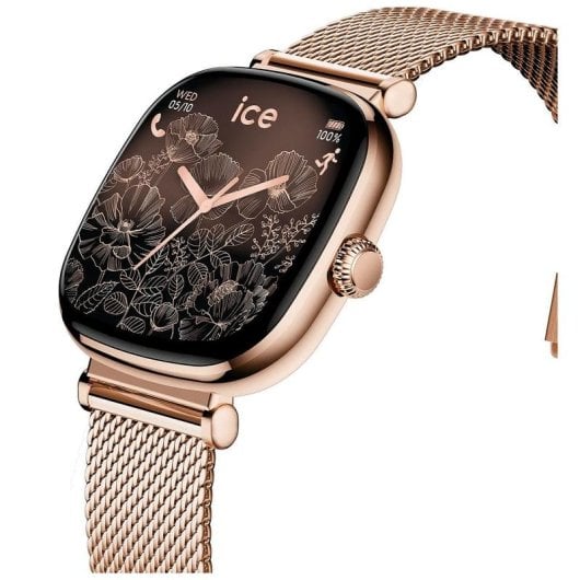 Ice-Watch Ice Smart SQ 2.0 Bluetooth 1,7" AMOLED Or Rose Taille Unique IP68