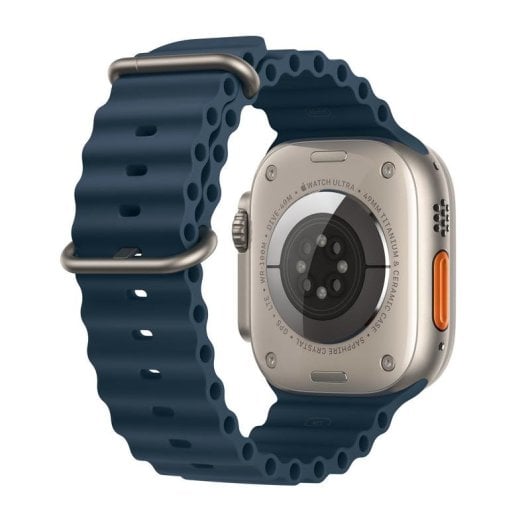 Apple Watch Ultra 2 GPS + Cellular 49mm OLED Titane Bleu Taille Unique Étanche IP6X SpO2 Pulsomètre