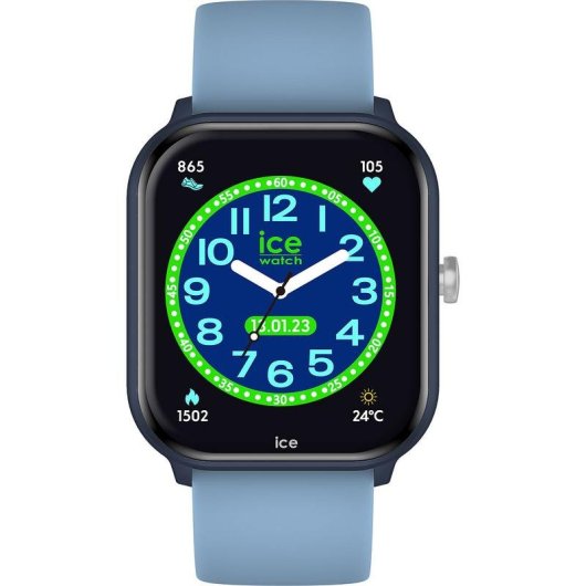 Ice-Watch Smart Junior 2.0 Bluetooth 1,75" Écran Tactile Bleu IP68 Enfant Taille Unique