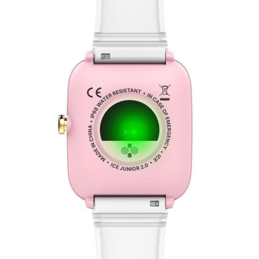 Ice-Watch Smart Junior 2.0 Bluetooth 1,75" Écran tactile Rose Blanc IP68 Taille Unique