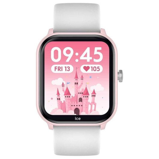Ice-Watch Smart Junior 3.0 Bluetooth 1,75" AMOLED Blanc Rose Taille Unique IP68