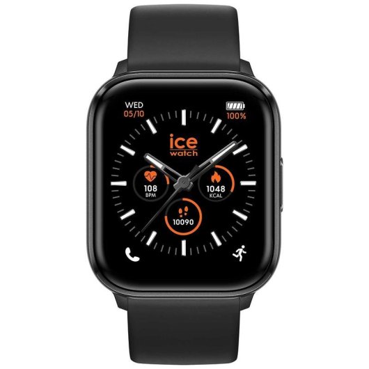 Ice-Watch 024104 Bluetooth 1.78" AMOLED Noir Taille Unique Étanche IP68 Écran Tactile