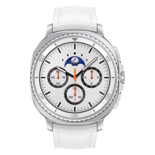 Samsung Galaxy Watch8 Classic 4G LTE GPS 46mm Super AMOLED Bianco Resistente Acqua IP68 5ATM