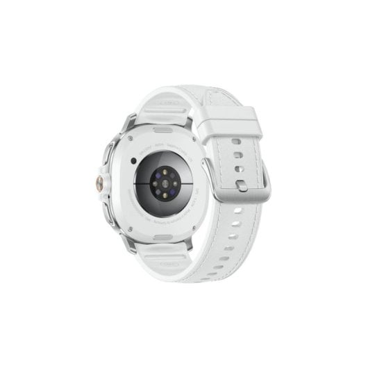 Samsung Galaxy Watch8 Classic 4G LTE GPS NFC 46mm Super AMOLED Blanc Taille Unique IP68 Pulsomètre