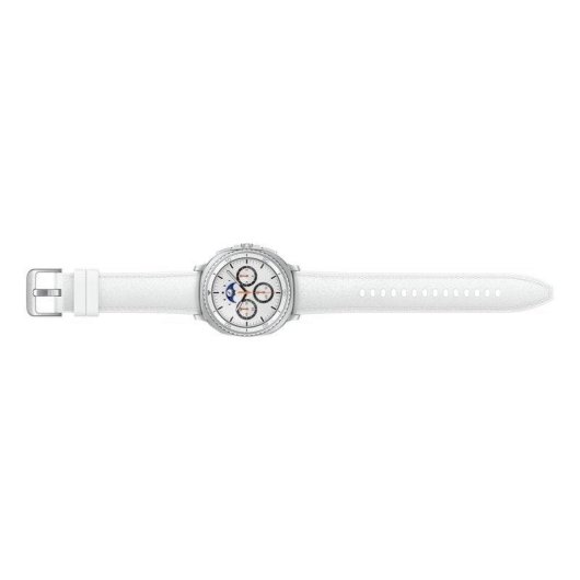 Samsung Galaxy Watch8 Classic 4G LTE GPS 46mm Super AMOLED Bianco Resistente Acqua IP68 5ATM