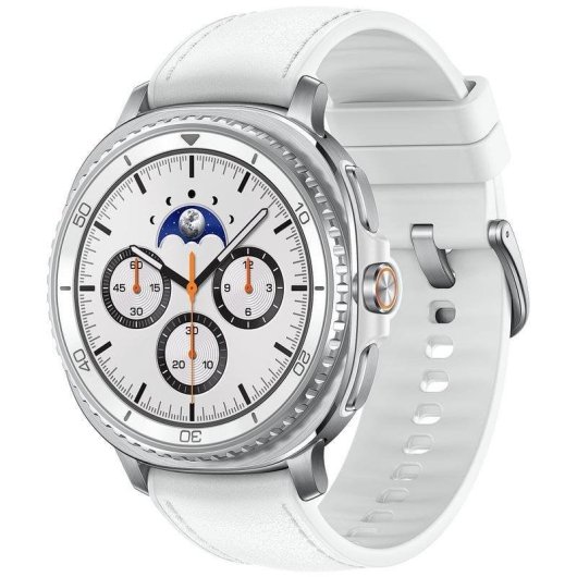 Samsung Galaxy Watch8 Classic 4G LTE GPS 46mm Super AMOLED Bianco Resistente Acqua IP68 5ATM