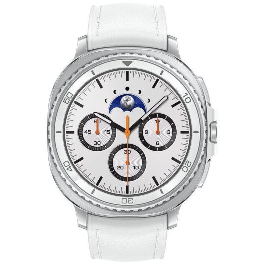 Samsung Galaxy Watch8 Classic 4G LTE GPS 46mm Super AMOLED Bianco Resistente Acqua IP68 5ATM