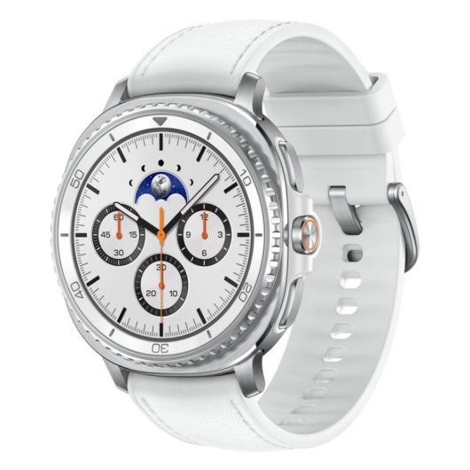 Samsung Galaxy Watch8 Classic 4G LTE GPS 46mm Super AMOLED Bianco Resistente Acqua IP68 5ATM