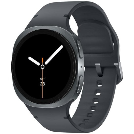 Samsung Galaxy Watch8 4G LTE GPS NFC 40mm Super AMOLED Graphite S/M IP68 Pulsomètre ECG