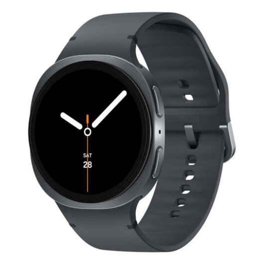 Samsung Galaxy Watch8 Bluetooth GPS NFC 44mm Super AMOLED Graphite M/L Étanche IP68 Pulsomètre