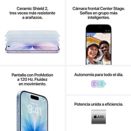 Apple iPhone 17 256 Go Bleu