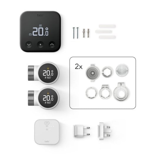 Intelligenter Thermostat Tado VX-ST02-2SRT02-IB02-TC-ML-00 Verdrahtet für Heizung