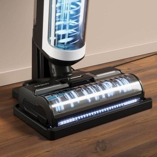 Aspirateur Poussière et Eau sans Fil Polti WD30C 450W 35min Filtre HEPA LED