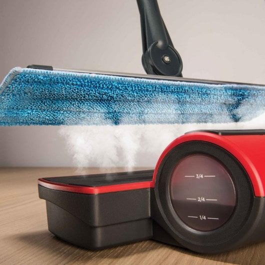 Mikrofaserpad Polti PAEU0342 Blau Waschbar Einfach Abnehmbar Kompatibel mit Moppy