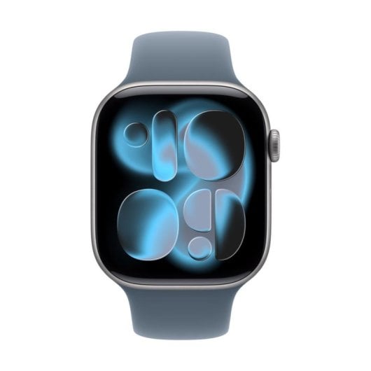 Band Apple MFGY4ZM/A Sport Anchor Blue M/L für Watch 44mm 45mm 46mm 49mm Fluorelastomer