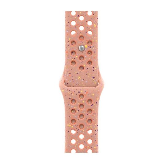 Bracelet Nike Sport Apple Watch 46mm Alpenglow Pink S/M aluminium fluoroélastomère