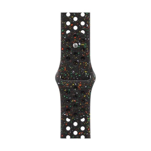 Armband Apple MG9X4ZM/A Nike Sport Band S/M Schwarz Aluminium Fluorelastomer