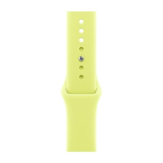 Correia Apple MFGW4ZM/A Amarela M/L Fluoroelastómero Fecho Buckle para Apple Watch 44mm 45mm 46mm 49mm