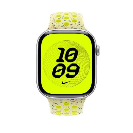 Cinturino Apple MGC14ZM/A Nike Sport Giallo M/L per Apple Watch 44mm 45mm 46mm 49mm